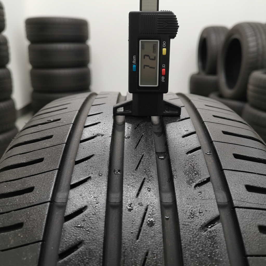 Tire tread inspection for quality assurance