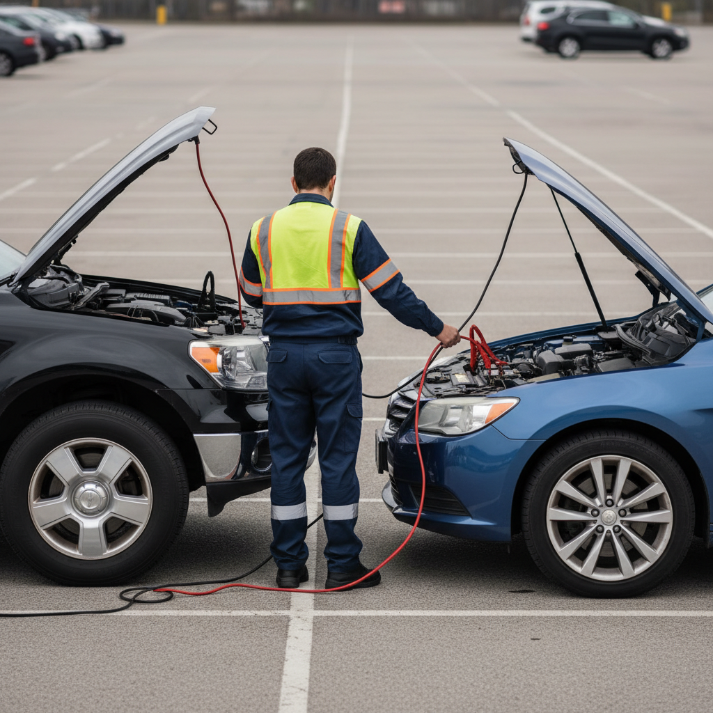 Jump start roadside assistance